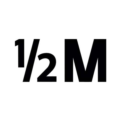 1/2 M